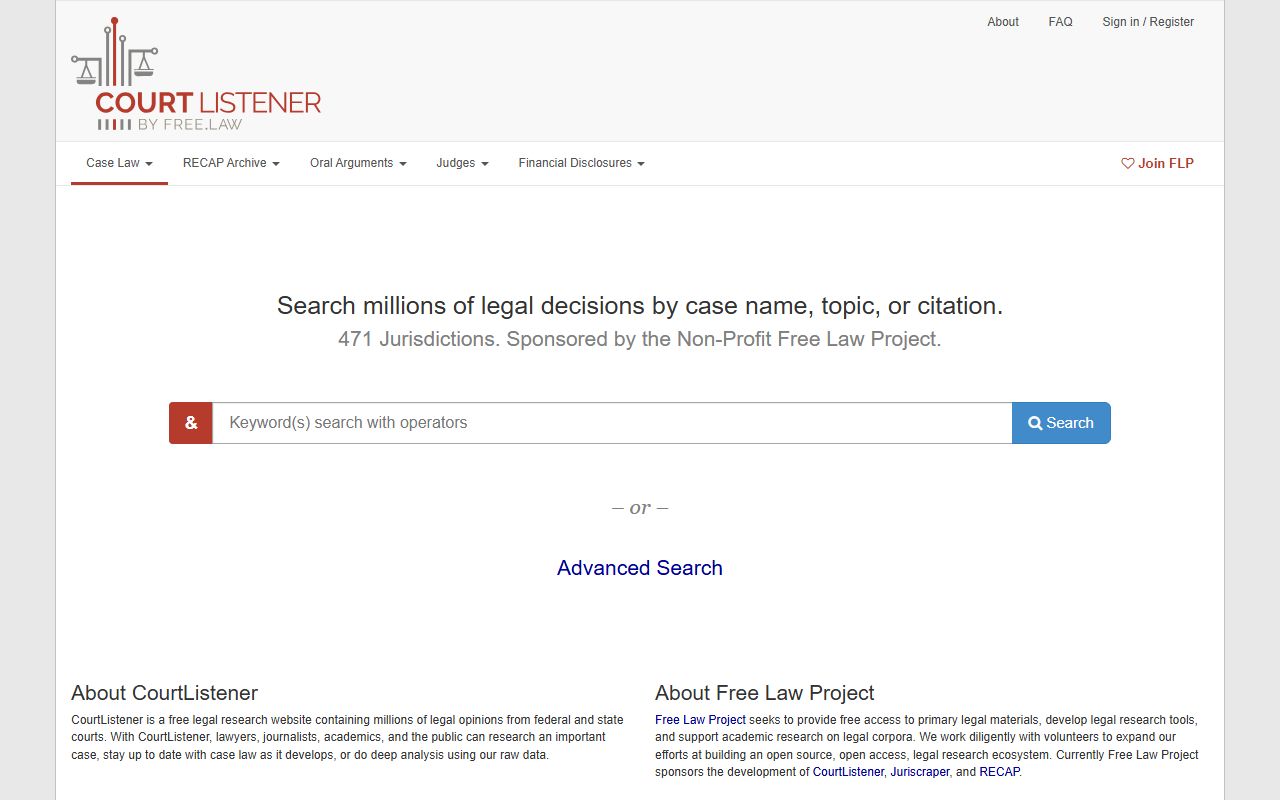 Hillsdale County probate records federal search alternative on CourtListener